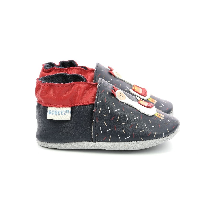 Enfant Robeez Chaussons | Robeez Chaussons Lamalaya Marine