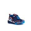 Enfant Geox Baskets | Geox Baskets Et Sneakers J36Fec Marine Multicouleurs