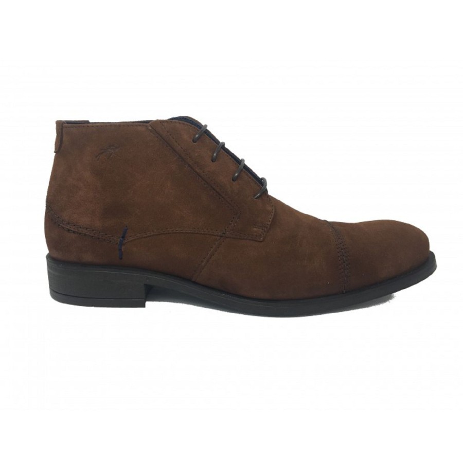 Homme Fluchos | Fluchos Chaussures A Lacets F0681 Marron