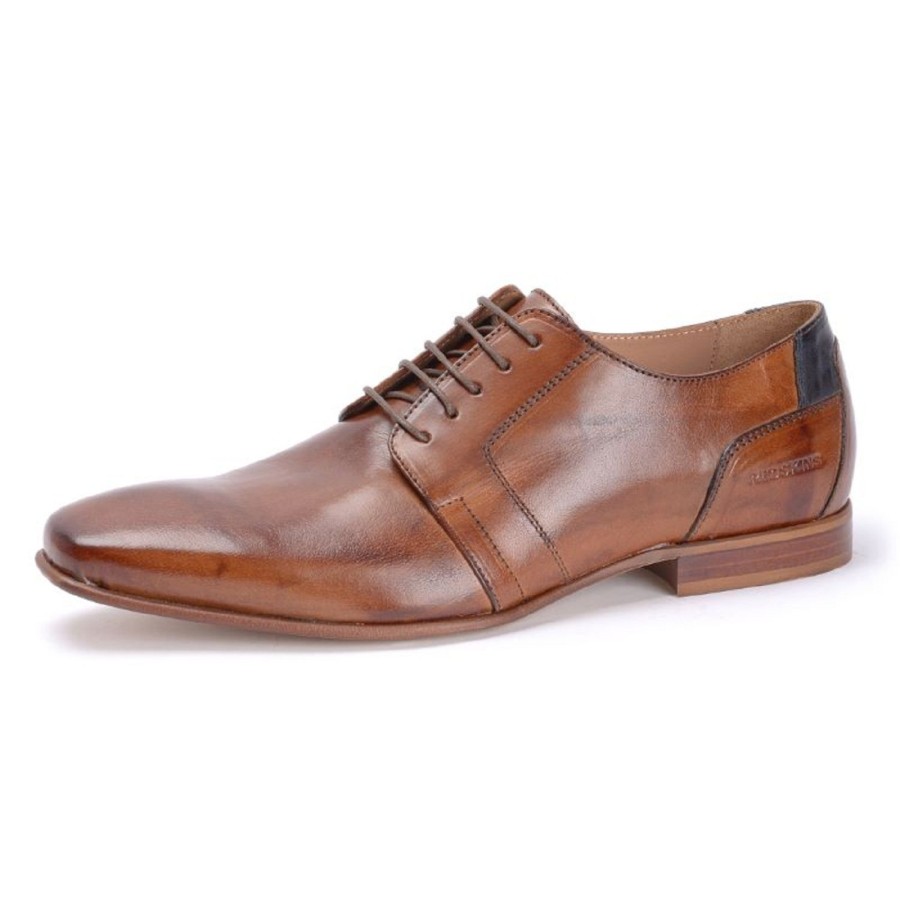 Homme Redskins | Redskins Chaussures A Lacets Buisal 2 Cognac