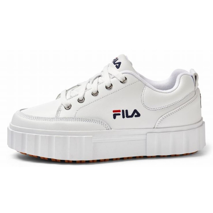 Femme Fila | Fila Baskets 1011035 Sandblast Blanc