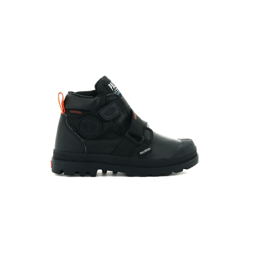 Enfant Palladium Bottines | Palladium Bottines Hi Cuff S Wp Noir