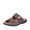 Homme Rieker | Rieker Nu Pieds Et Sandales 25590 Marron