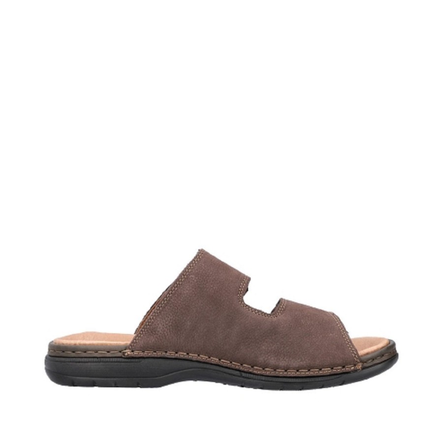 Homme Rieker | Rieker Nu Pieds Et Sandales 25590 Marron