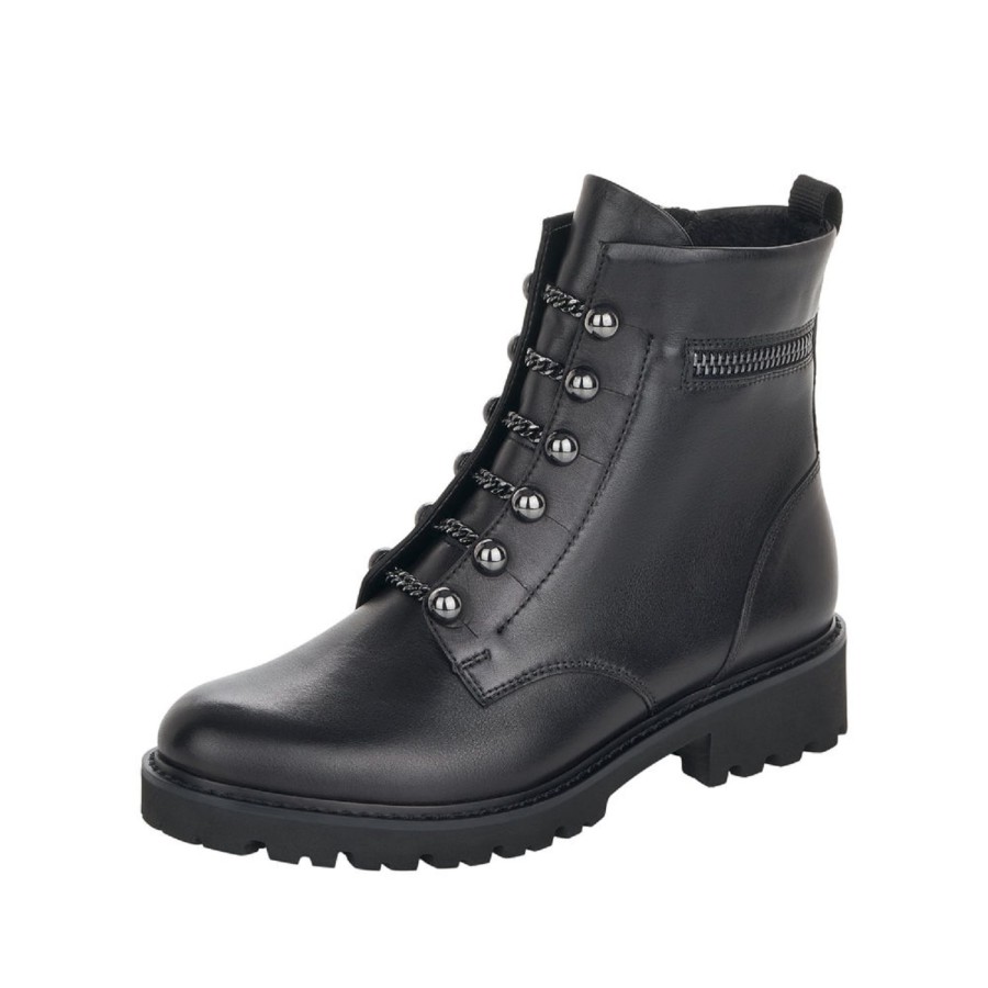 Femme Remonte | Remonte Boots D867001 Noir