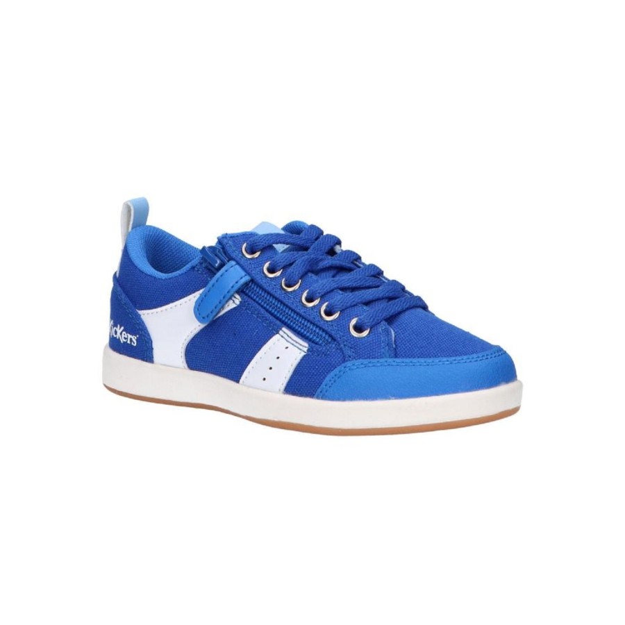 Enfant Kickers Baskets | Kickers Baskets Et Sneakers Tomiloo Bleu