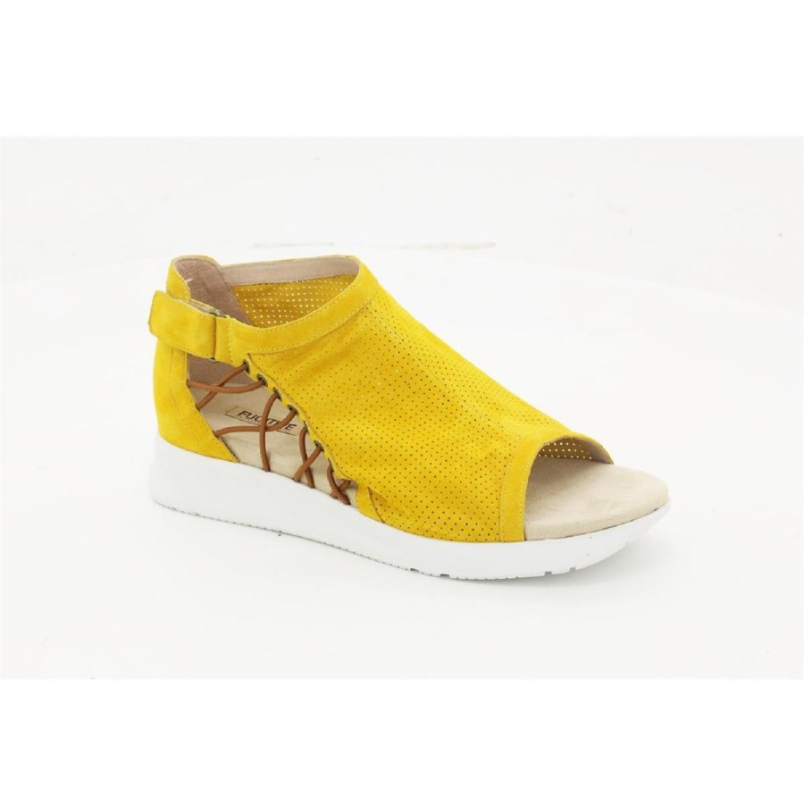 Femme Fugitive | Fugitive Nu Pieds Sandales Erba Jaune