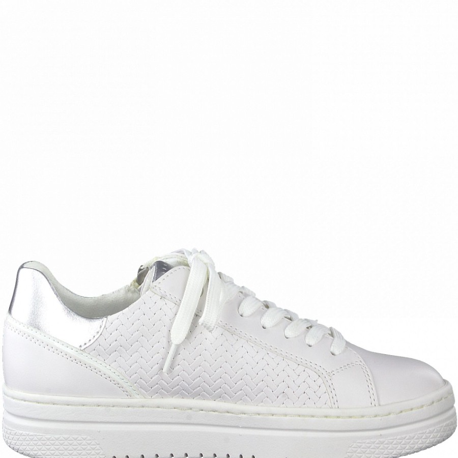 Femme Marco tozzi | Marco Tozzi Baskets 23718 Blanc