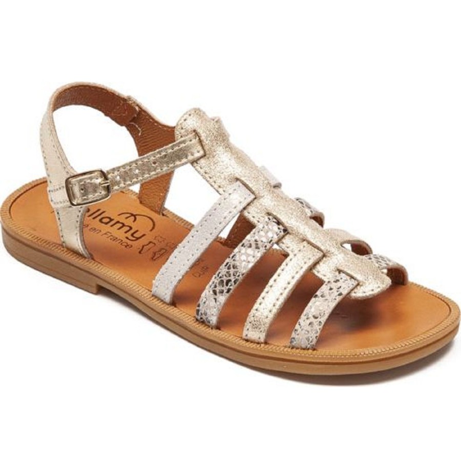 Enfant Bellamy Sandales | Bellamy Nu Pieds Sandales Tarnac Rose