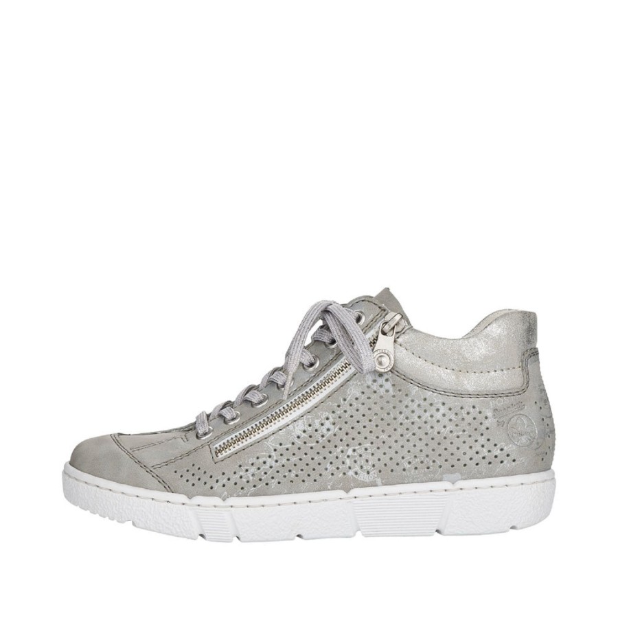 Femme Rieker | Rieker Baskets N1745 Gris