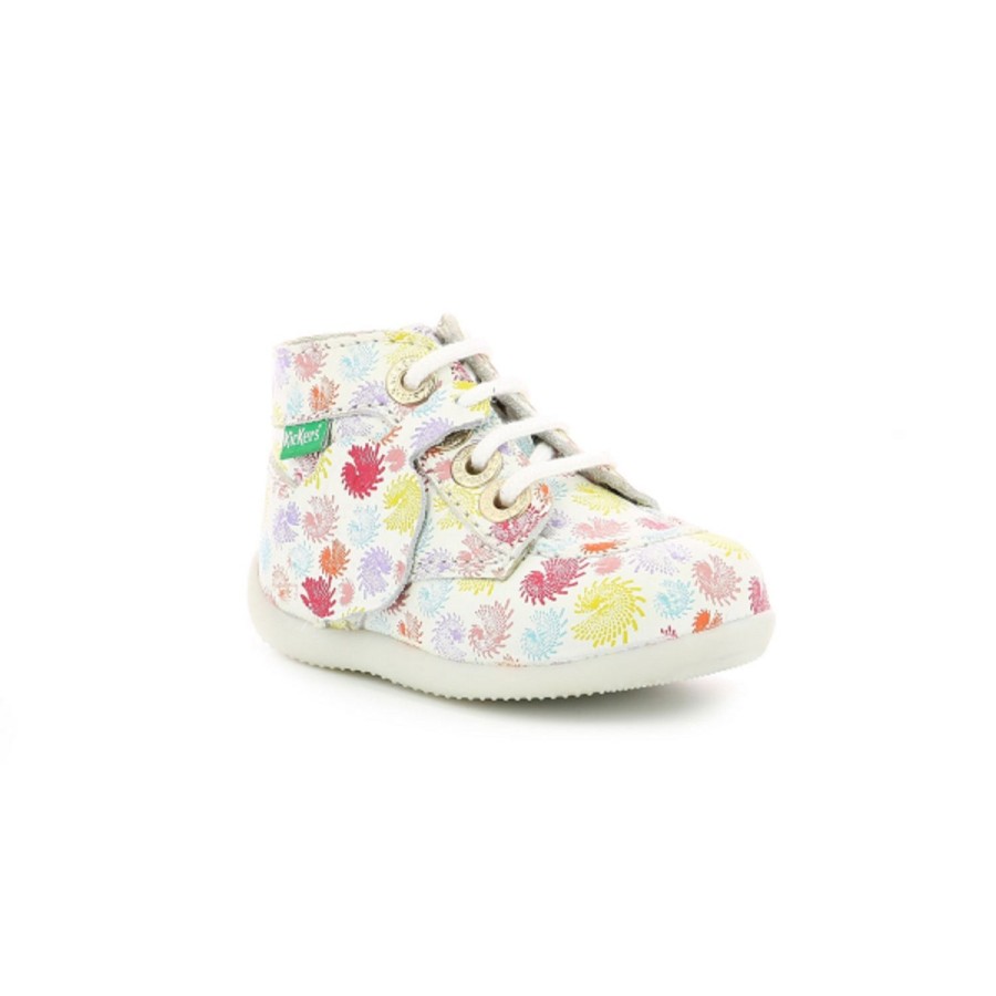 Enfant Kickers Premiers Pas | Kickers Premiers Pas Bonzip 2 Multicouleurs