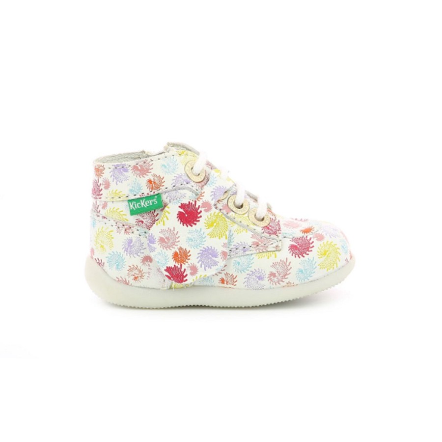 Enfant Kickers Premiers Pas | Kickers Premiers Pas Bonzip 2 Multicouleurs