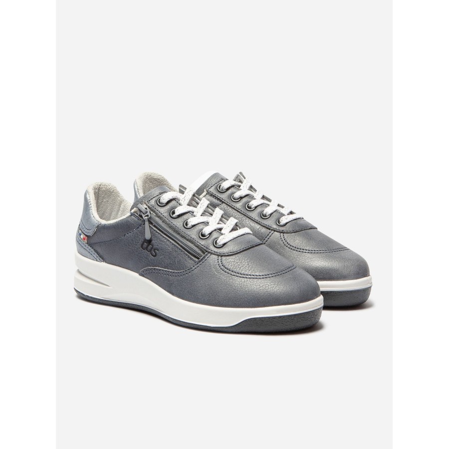 Femme Tbs | Tbs Chaussures A Lacets Brazip2 Gris