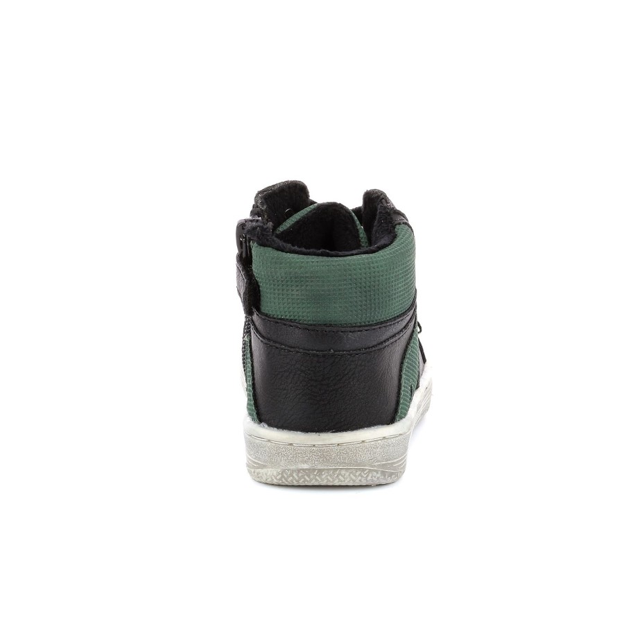 Enfant Kickers Baskets | Kickers Baskets Et Sneakers Lowell Noir