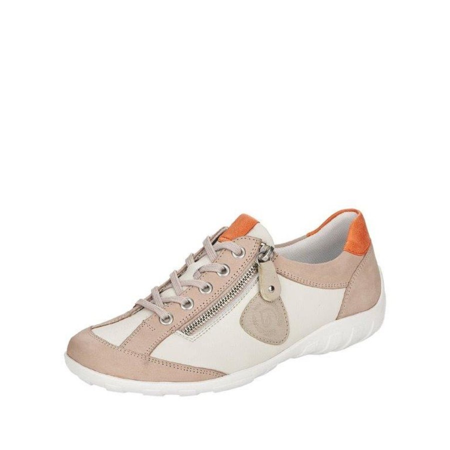 Femme Remonte | Remonte Baskets R3415 80 Beige Multicouleurs