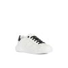 Enfant Geox Baskets | Geox Baskets Et Sneakers J25Gca Blanc Noir