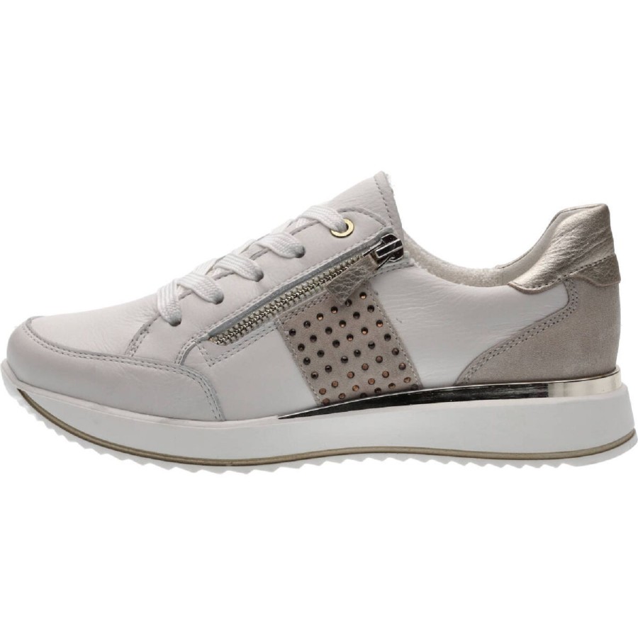 Femme Ara | Ara Baskets 24901 04 Beige Multicouleurs