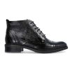 Femme Dorking | Dorking Chaussures A Lacets D7323 Noir