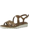 Femme Marco tozzi | Marco Tozzi Nu Pieds Sandales 28608 20 Cognac