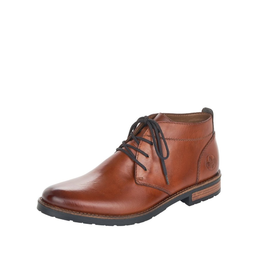 Homme Rieker | Rieker Chaussures A Lacets 14610 24 Marron