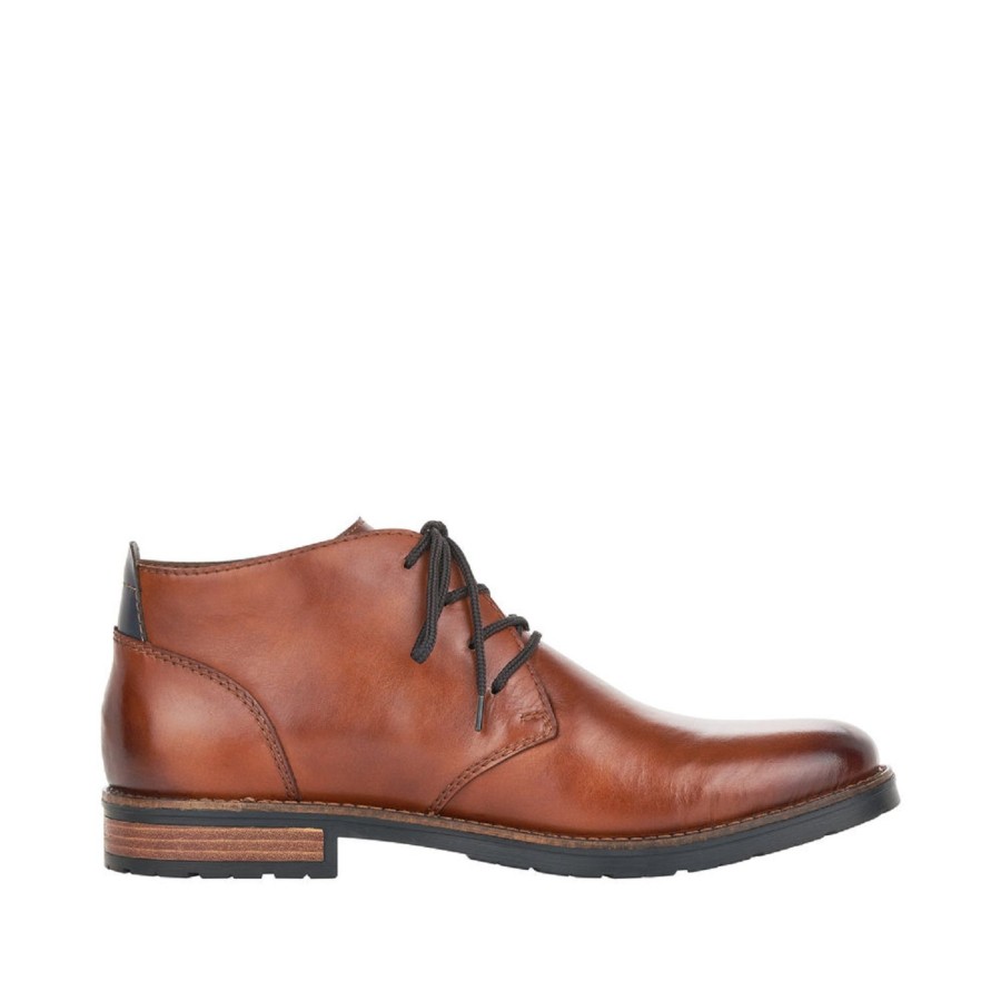 Homme Rieker | Rieker Chaussures A Lacets 14610 24 Marron