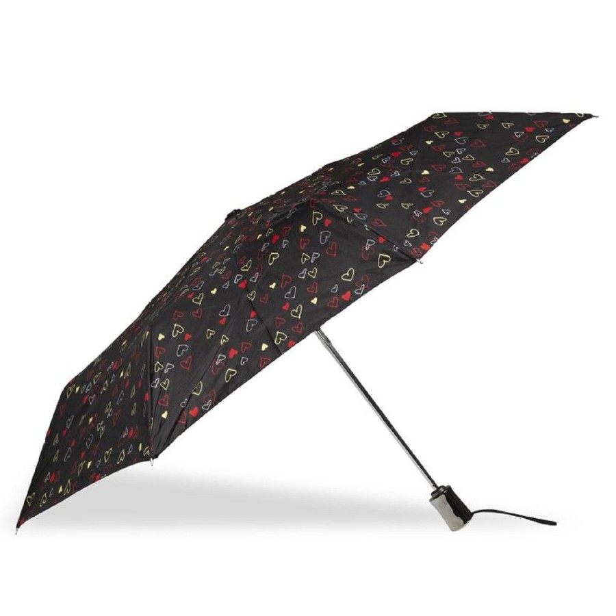 Femme Isotoner | Isotoner Parapluies 09451 Noir