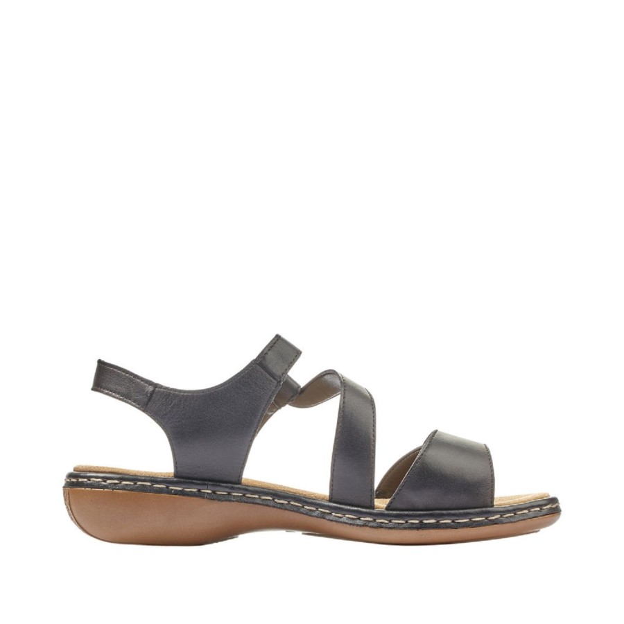 Femme Rieker | Rieker Nu Pieds Sandales 659C7 Noir