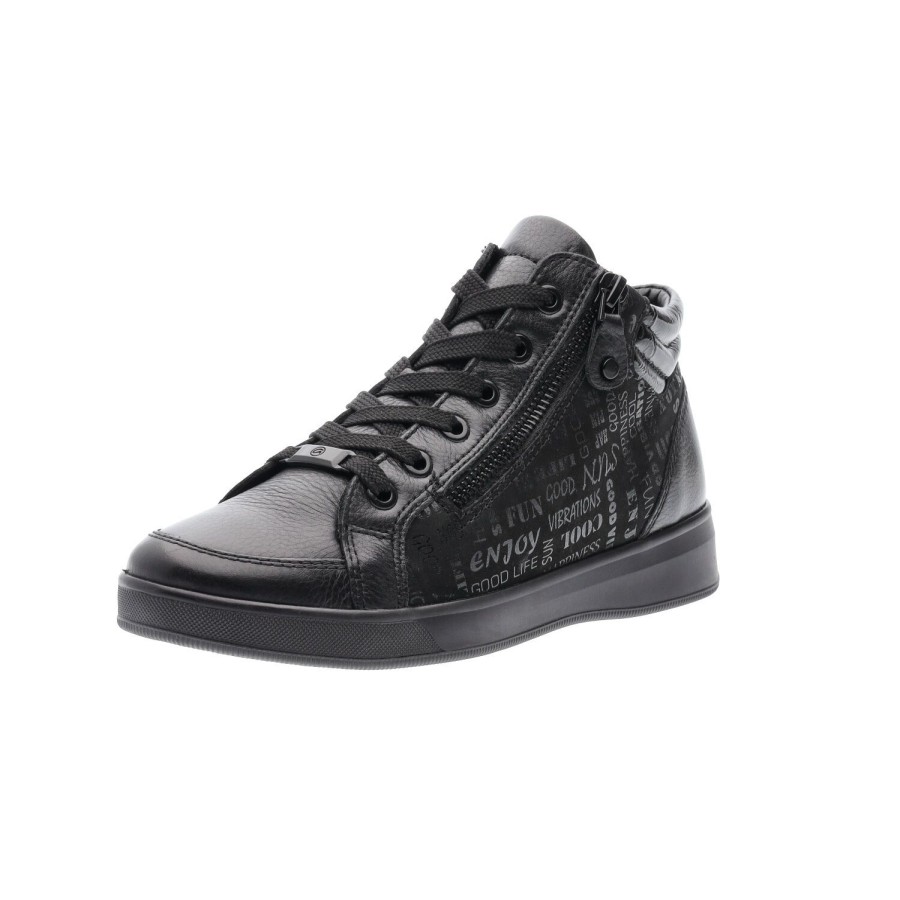 Femme Ara | Ara Chaussures A Lacets 44499 37 Noir