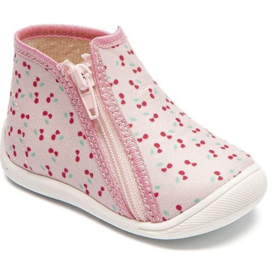 Enfant Bellamy Chaussons | Bellamy Chaussons Perle Rose