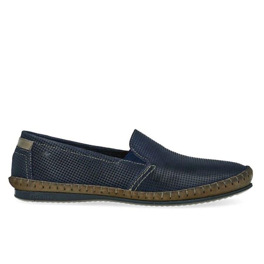 Homme Fluchos | Fluchos Mocassins Derbies 8674 Marine