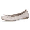 Femme Caprice | Caprice Ballerines 22108 42 Creme