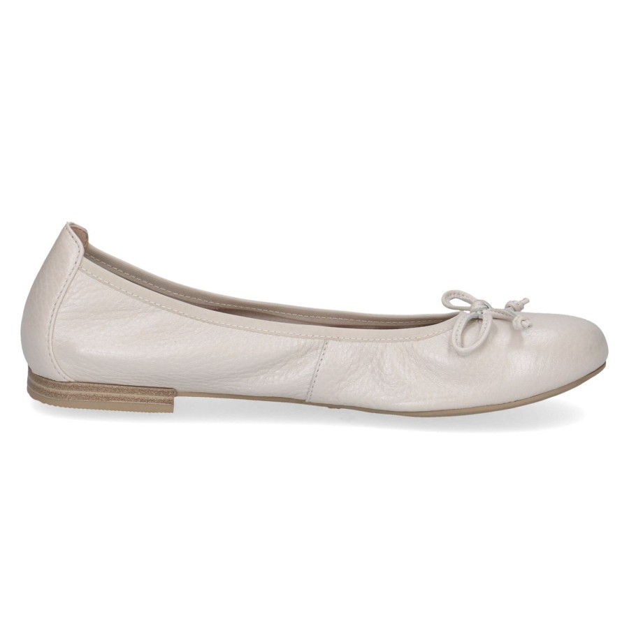 Femme Caprice | Caprice Ballerines 22108 42 Creme