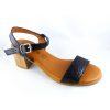 Femme Eva frutos | Evafrutos Nu Pieds Sandales 1490 Noir