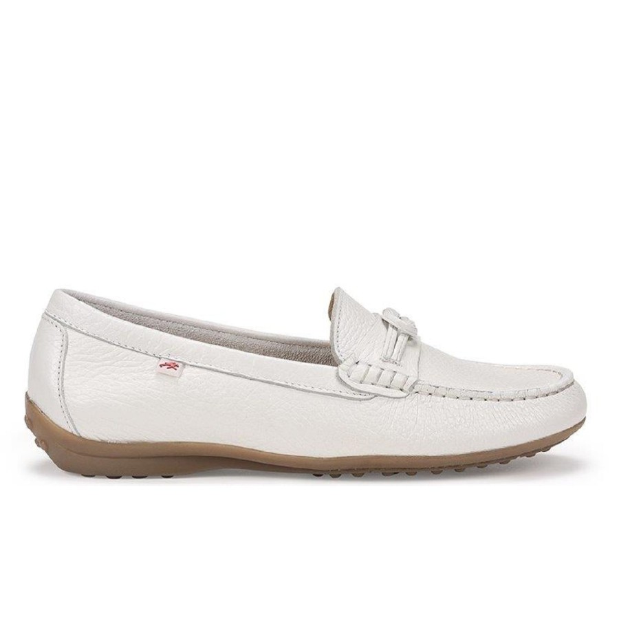 Femme Fluchos | Fluchos Mocassins F1429 Blanc