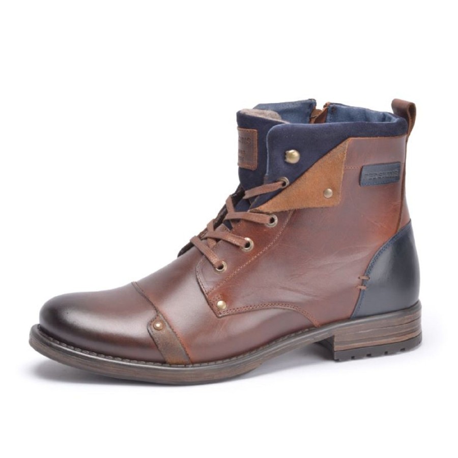 Homme Redskins | Redskins Chaussures A Lacets Yedos Brandy