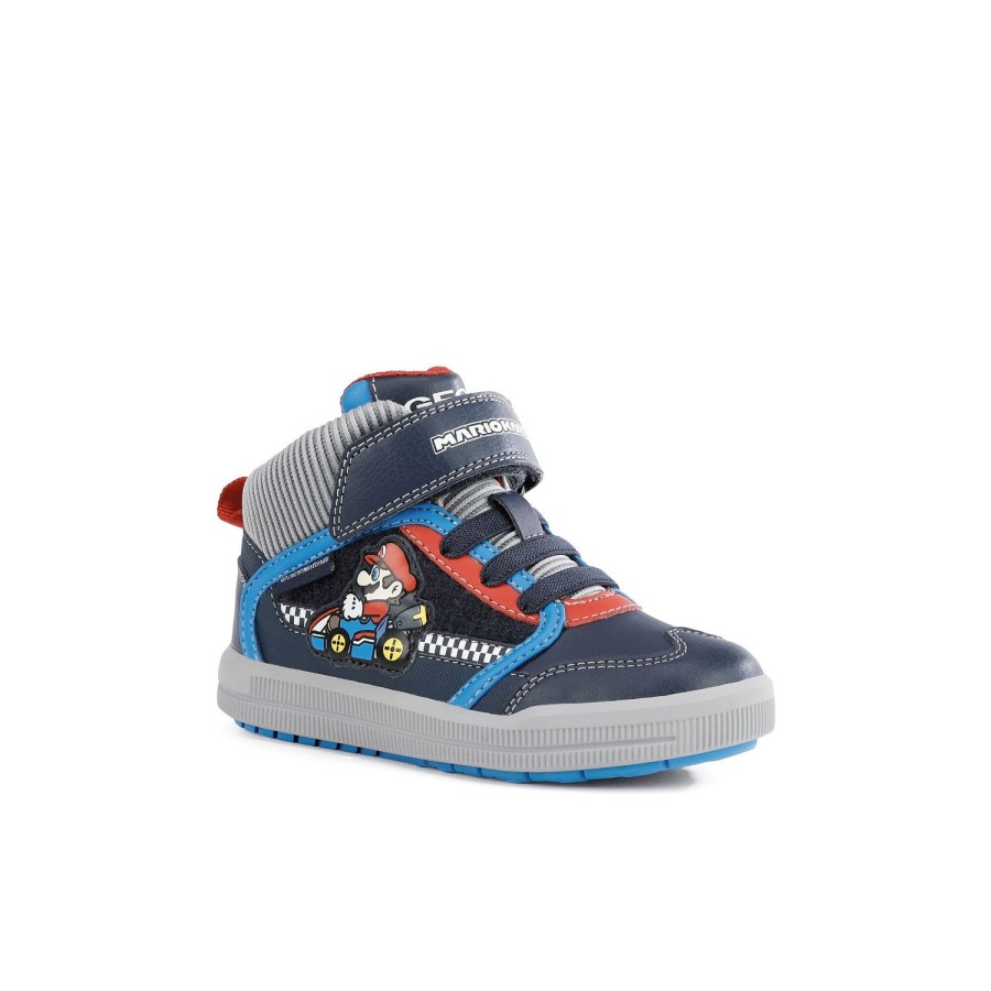 Enfant Geox Bottines | Geox Bottines J164Ab Marine