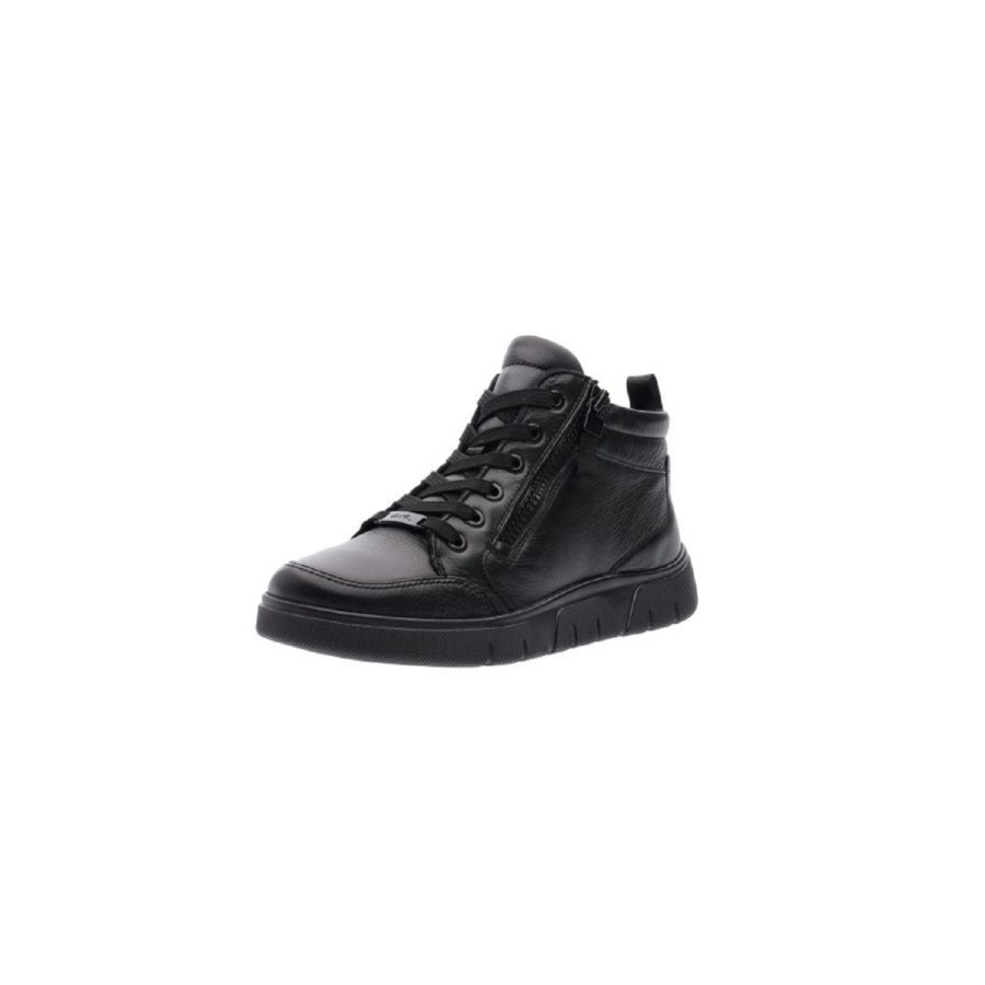 Femme Ara | Ara Chaussures A Lacets 24453 15 Noir