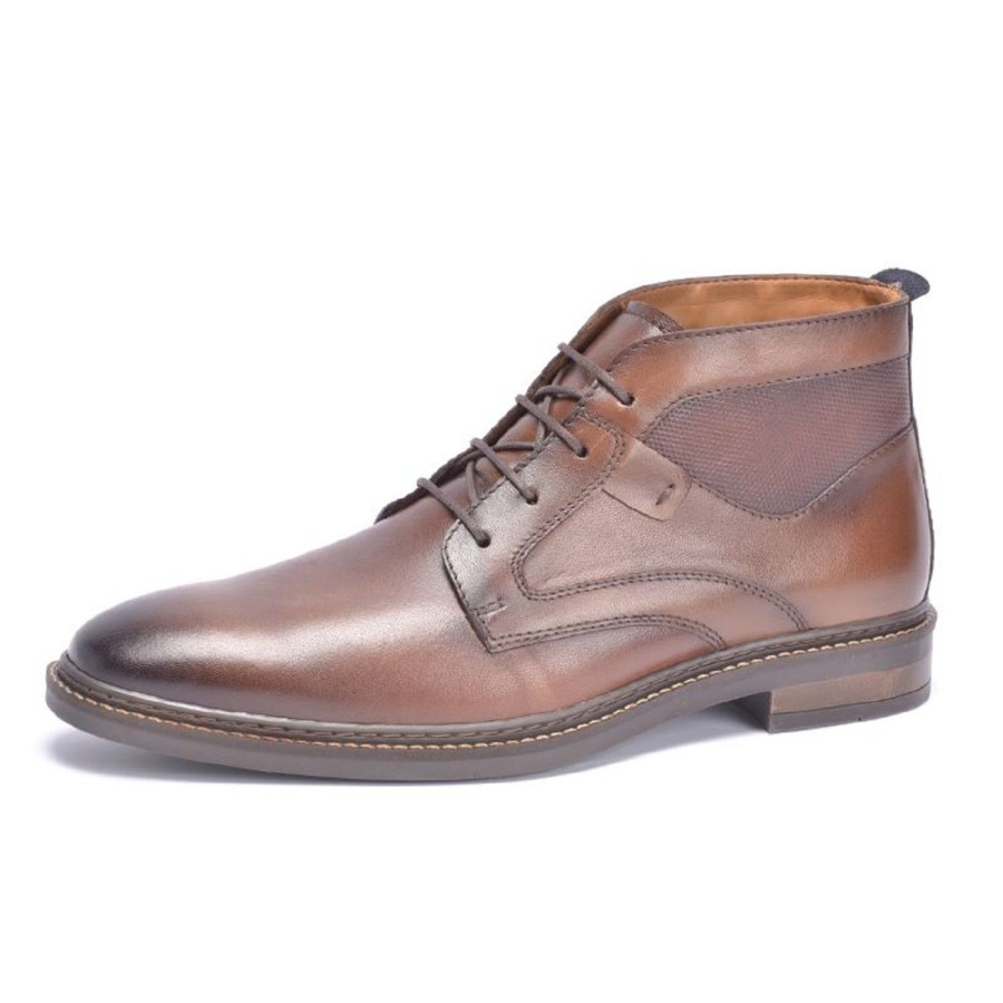 Homme Redskins | Redskins Chaussures A Lacets Sauve Marron