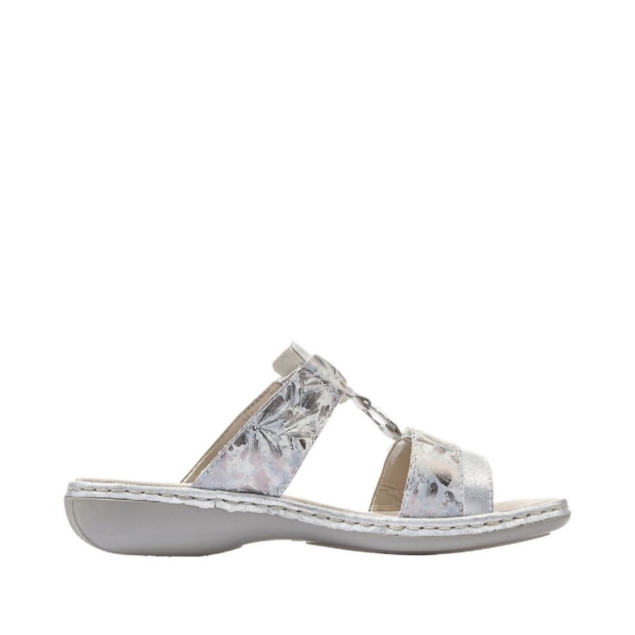 Femme Rieker | Rieker Mules 659X6 Argent