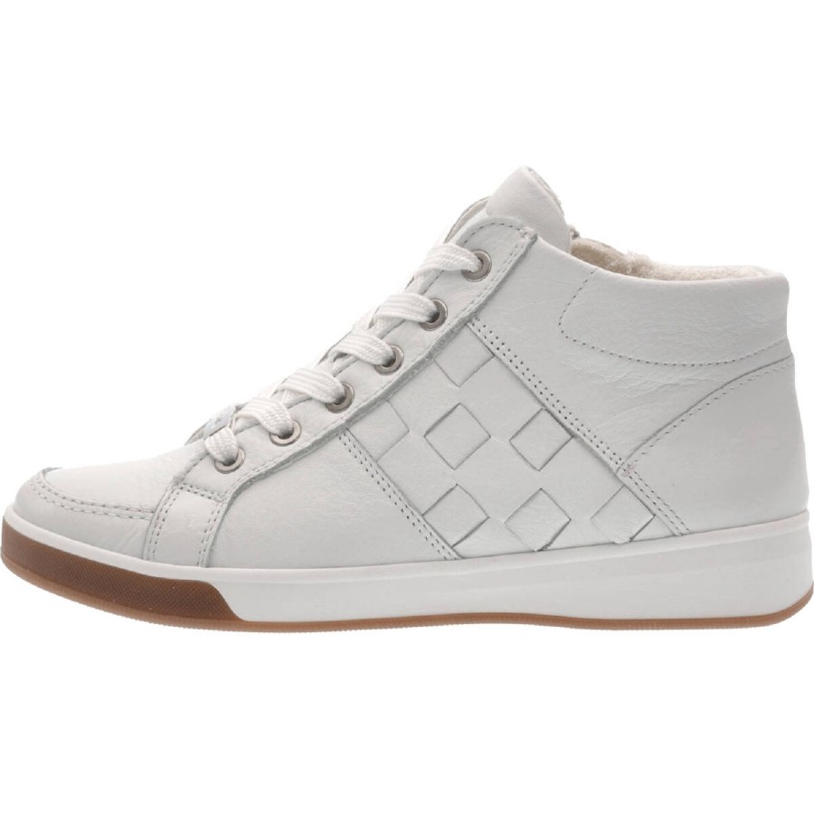 Femme Ara | Ara Chaussures A Lacets 34458 05 Blanc