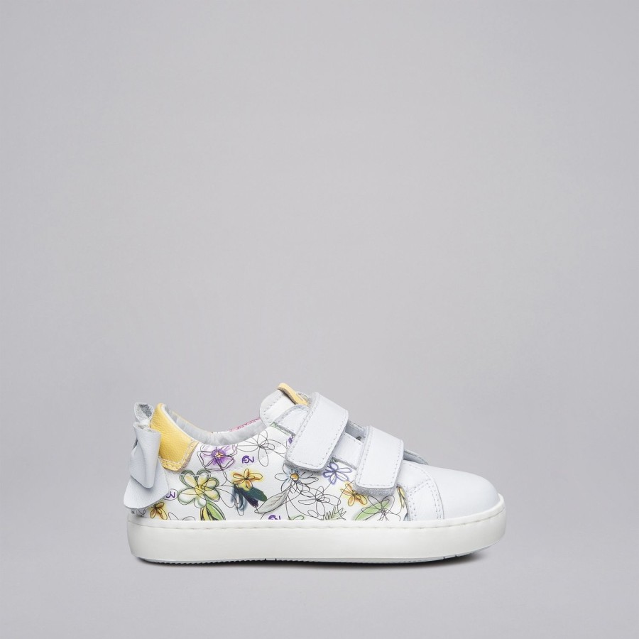 Enfant Nero giardinni Baskets | Nero Giardinni Baskets Et Sneakers E121641F Blanc