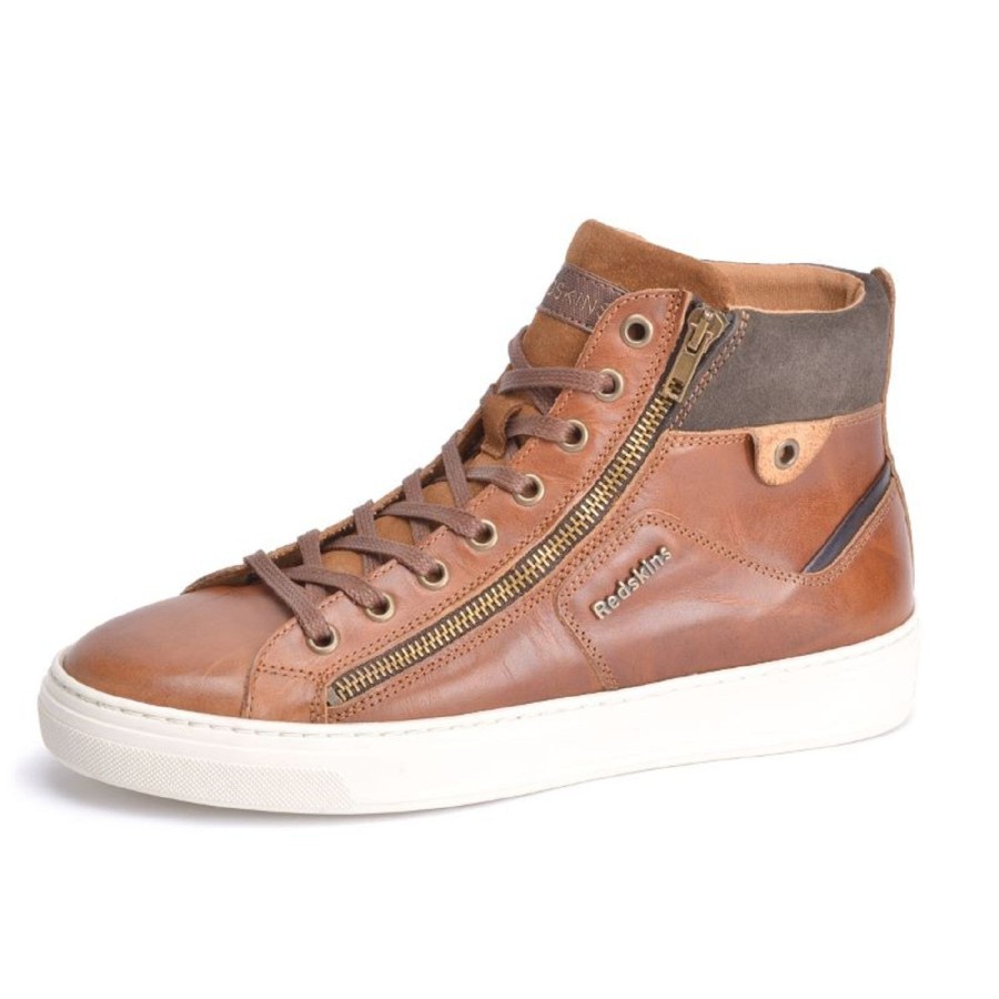 Homme Redskins | Redskins Chaussures A Lacets Hopeso Marron