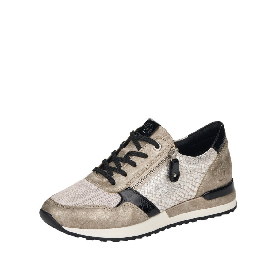 Femme Remonte | Remonte Baskets R2532 Beige