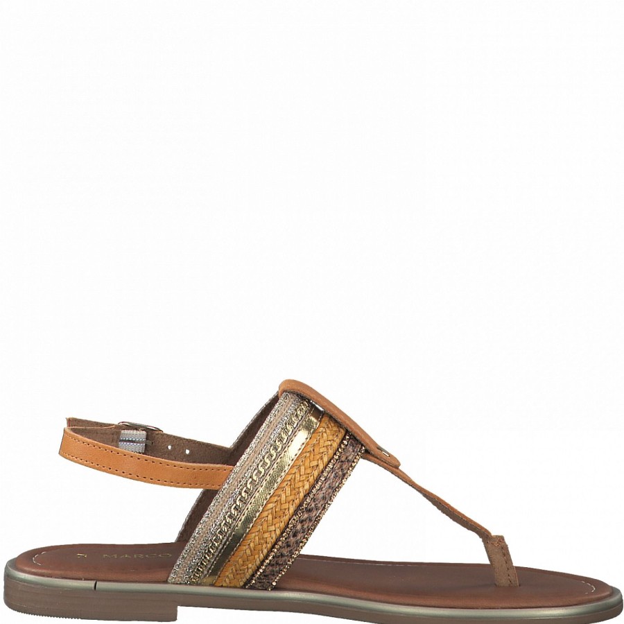 Femme Marco tozzi | Marco Tozzi Nu Pieds Sandales 2814326 Orange