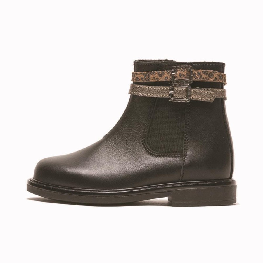 Enfant Bopy Bottines | Bopy Bottines Sinda Noir