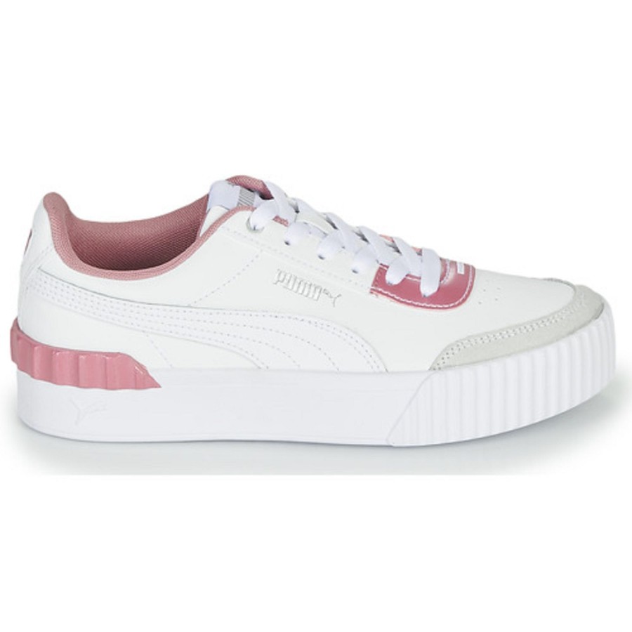 Femme Puma | Puma Baskets Wns Carina.373031 Blanc