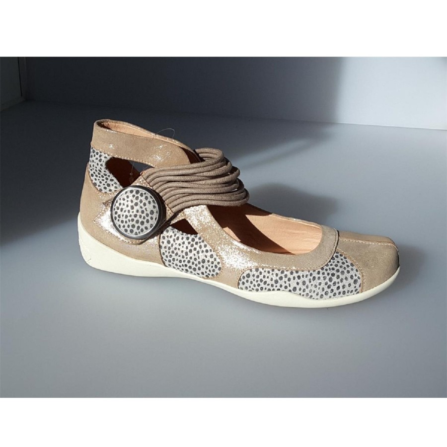 Femme Fugitive | Fugitive Ballerines Nahuffy Taupe