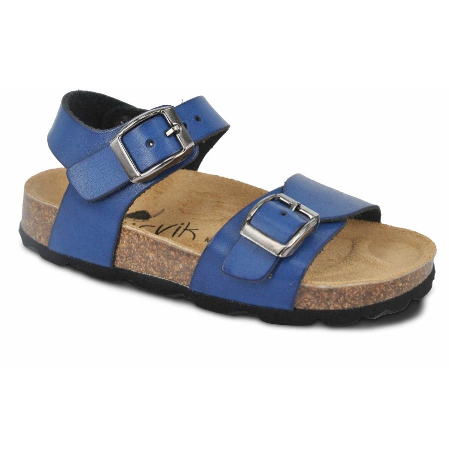 Enfant Norvik Sandales | Norvik Nu Pieds Sandales Zapy Marine