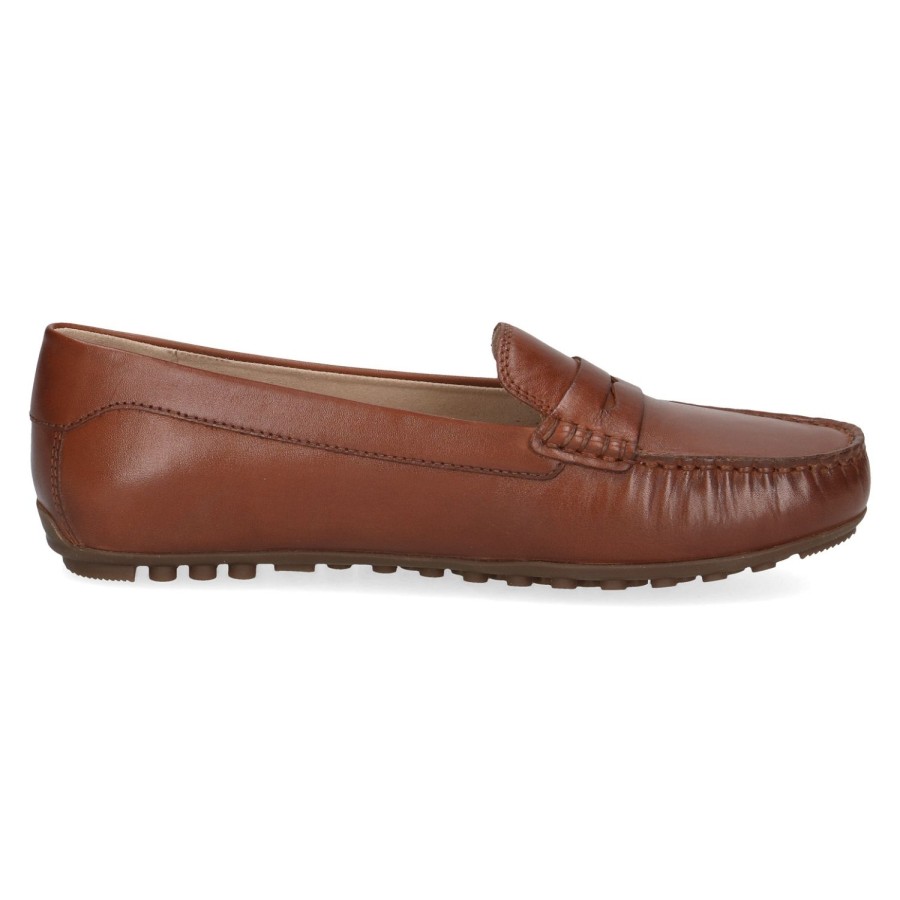 Femme Caprice | Caprice Mocassins 24651 42 Cognac