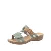 Femme Rieker | Rieker Mules 658N4 Vert